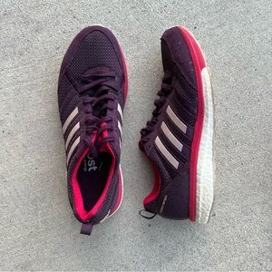 Adidas Performance Women's Adizero Tempo Running Shoe 9 BA8239 Purple/Pink/White